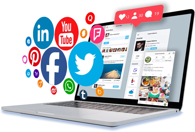 Social media management services